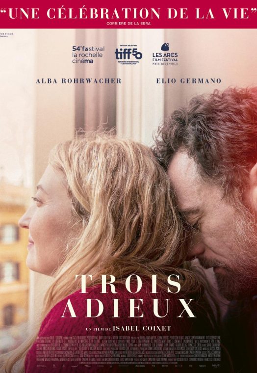 TROIS ADIEUX